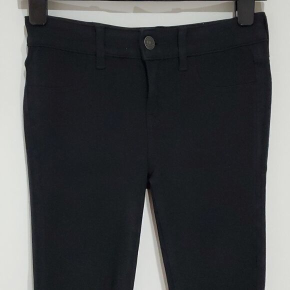 AMERICAN Eagle 28x27 black size 0 super stretch jeggings - Picture 2 of 8